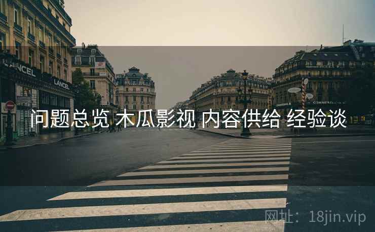 问题总览 木瓜影视 内容供给 经验谈  第2张