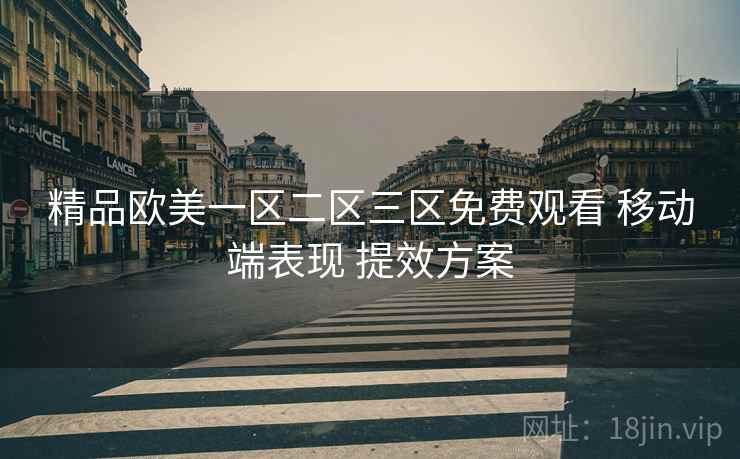 精品欧美一区二区三区免费观看 移动端表现 提效方案  第1张
