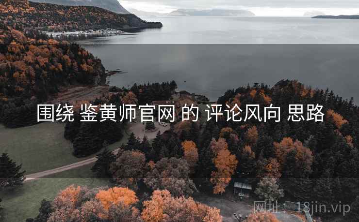 围绕 鉴黄师官网 的 评论风向 思路  第2张