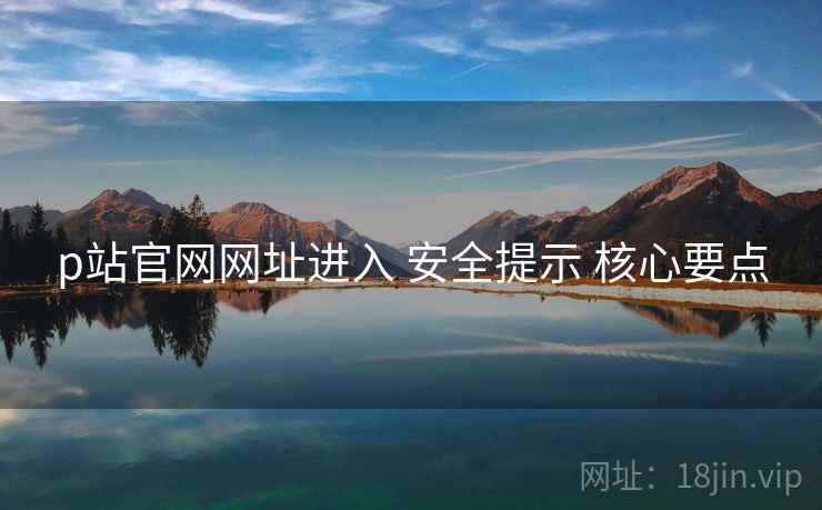 p站官网网址进入 安全提示 核心要点  第2张