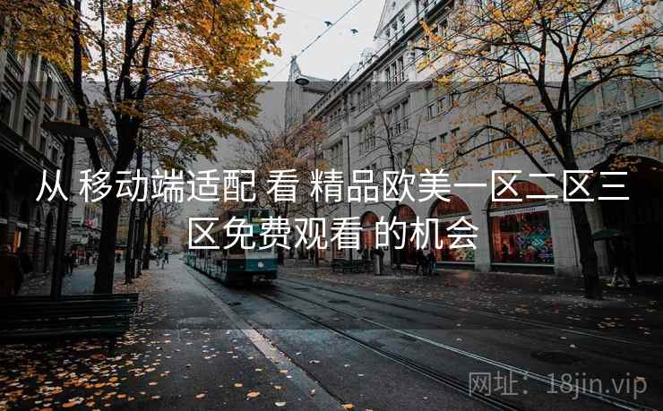 从 移动端适配 看 精品欧美一区二区三区免费观看 的机会  第1张