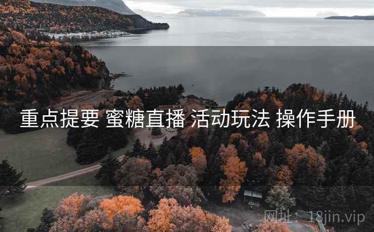 重点提要 蜜糖直播 活动玩法 操作手册  第1张