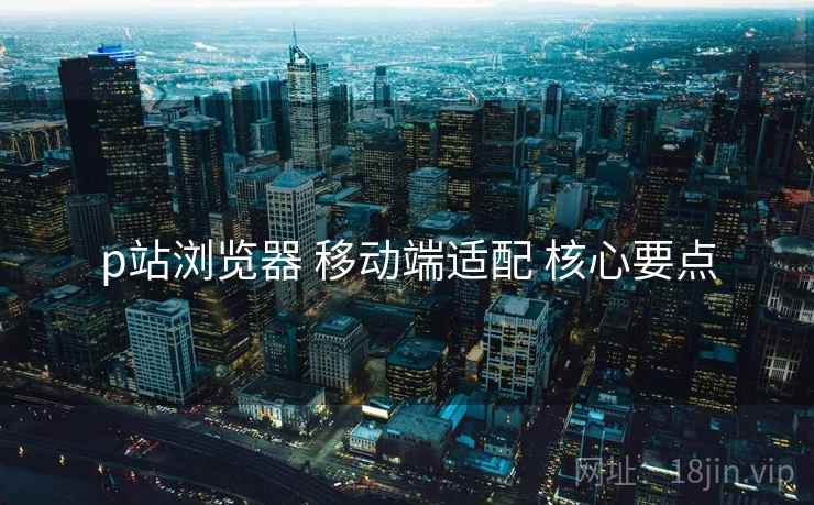 p站浏览器 移动端适配 核心要点  第1张